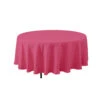 108’’ MAGENTA ROUND TABLE COVER 2 108’’ MAGENTA ROUND TABLE COVER -Floral Magic 108 magenta round table cover