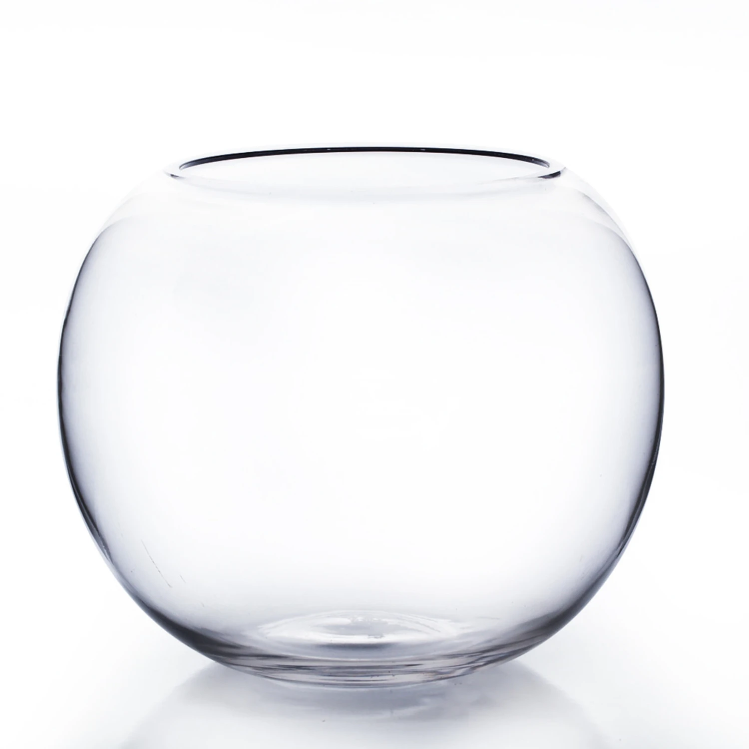 10"d X 8"h X 6.5" Open CLEAR GLASS BUBBLE/FISH BOWL 3 10"d X 8"h X 6.5" Open CLEAR GLASS BUBBLE/FISH BOWL