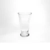 10"H X 5.5” GLASS CONE CUP VASE -Floral Magic 10h x 55 glass cone cup vase