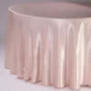 120” BLUSH ROUND SATIN TABLE CLOTH 1PC PER PACK