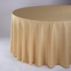120" ROUND CHAMPAGNE TABLECLOTH -Floral Magic 120 round champagne tablecloth
