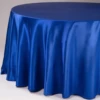120” ROYAL BLUE ROUND SATIN TABLE CLOTH 1PC PER PACK 1 120” ROYAL BLUE ROUND SATIN TABLE CLOTH 1PC PER PACK -Floral Magic 120 royal blue round satin table cloth 1pc per pac
