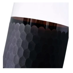 12"H X 4.5” CLEAR AND SMOKED CYLINDER 91130 -Floral Magic 12h x 45 clear and smoked cylinder 91130 1