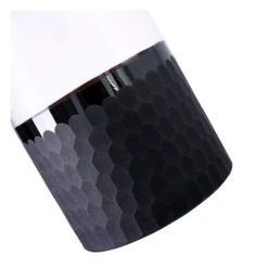 12"H X 4.5” CLEAR AND SMOKED CYLINDER 91130 -Floral Magic 12h x 45 clear and smoked cylinder 91130 3