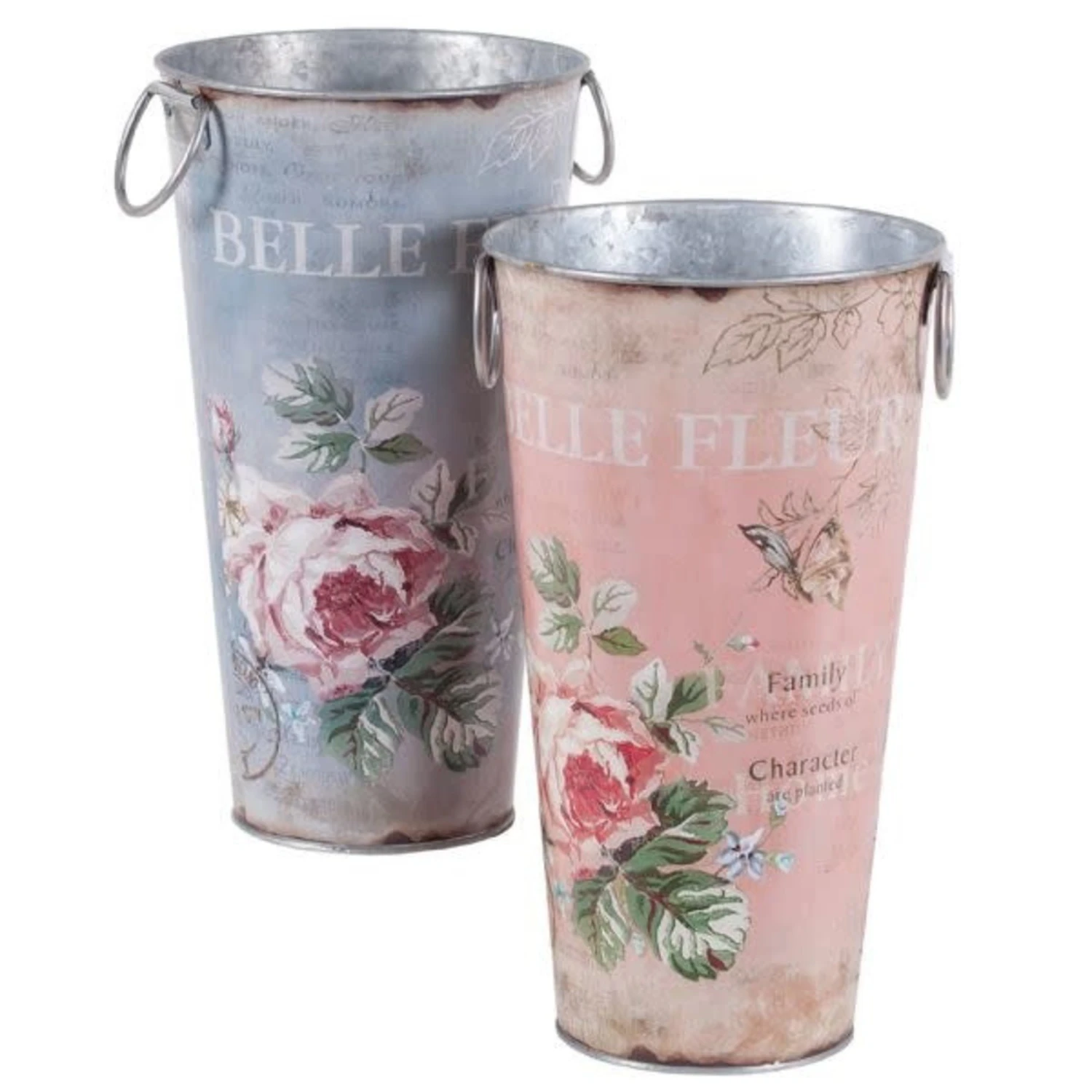 13” ROUND ROSE DECPG MTL 3 13” ROUND ROSE DECPG MTL