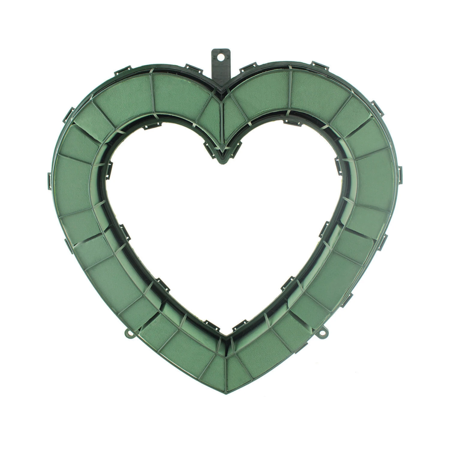 18" Open Heart - WET FOAM Green 3 18" Open Heart - WET FOAM Green
