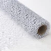 19’’ X 5 YDS SILVER DECORATIVE MESH ROLL