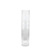 22”H X 5” CLEAR GLASS FLUTED LAYLA VASE -Floral Magic 22h x 5 clear glass fluted layla vase
