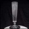 31.5”H X 6.5” GLASS FLUTED BESPOKE LIKE TRUMPET VASE -Floral Magic 315h x 65 glass fluted bespoke like trumpet vase