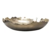 3.5”H X 12.75” GOLD ALUMINUM JAGGED EDGE LOW BOWL 1 3.5”H X 12.75” GOLD ALUMINUM JAGGED EDGE LOW BOWL -Floral Magic 35h x 1275 gold aluminum jagged edge low bowl