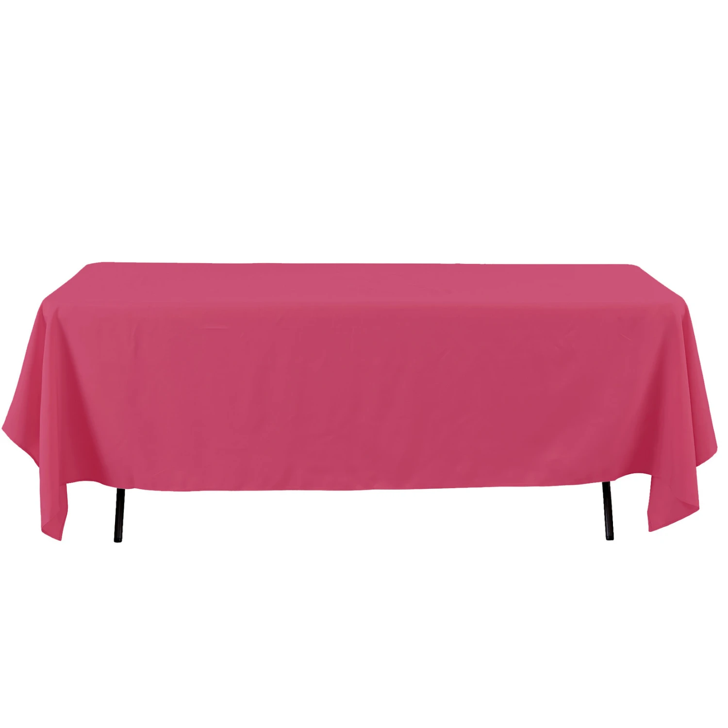60 X 126 MAGENTA RECTANGLE POLYESTER TABLE COVER 3 60 X 126 MAGENTA RECTANGLE POLYESTER TABLE COVER