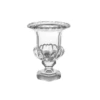 8”H X 6” THICK GLASS PEDESTAL