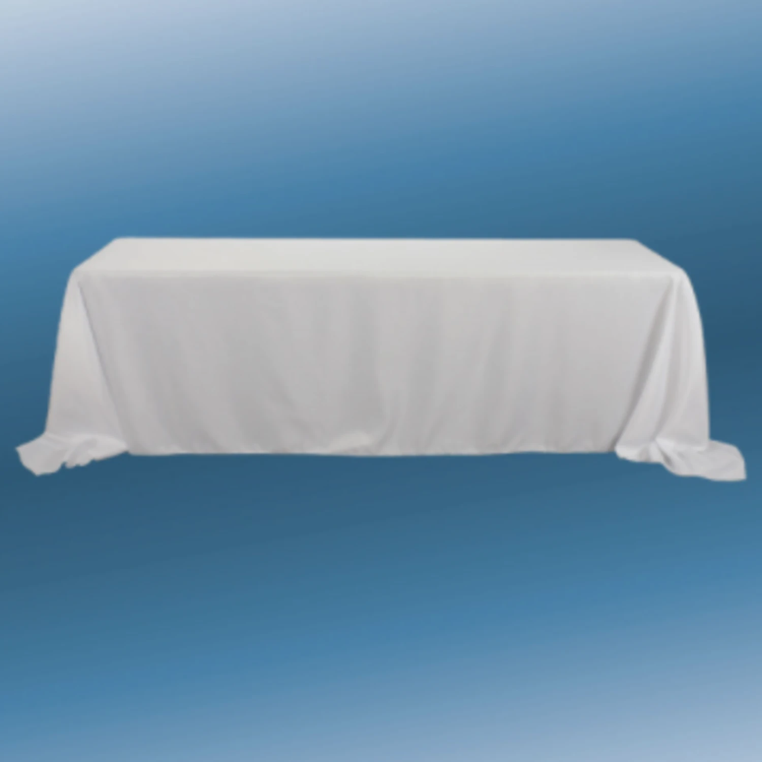 90” X 132” WHITE RECTANGLE POLYESTER TABLECLOTH 3 90” X 132” WHITE RECTANGLE POLYESTER TABLECLOTH