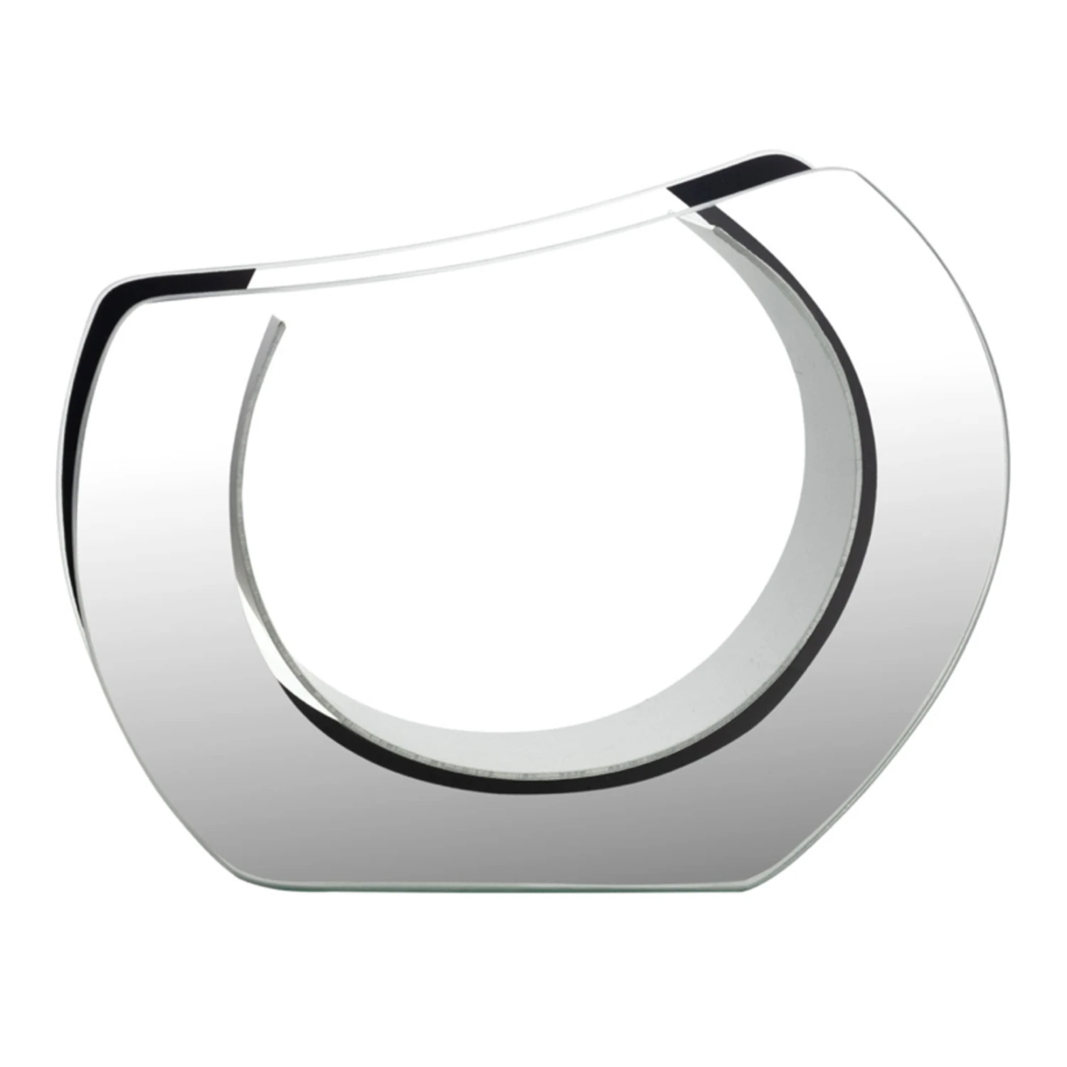 9.3”h X 12” X 1.8” PLATED GLASS WITH MIRROR BORDERS 3 9.3”h X 12” X 1.8” PLATED GLASS WITH MIRROR BORDERS