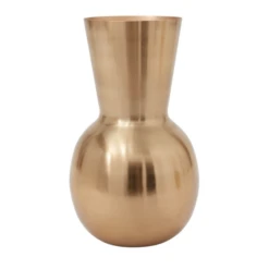 11.75"H X 7" METAL GOLDEN LOVE VASE 13 11.75"H X 7" METAL GOLDEN LOVE VASE -Floral Magic accent decor 1175h x 7 metal golden love vase 5