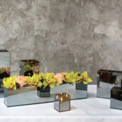 13.5’'Hx 5.5” X 5.5’’ MYRIAD CANDLE HOLDER 7 13.5’'Hx 5.5” X 5.5’’ MYRIAD CANDLE HOLDER -Floral Magic accent decor 135hx 55 x 55 myriad candle holder 2