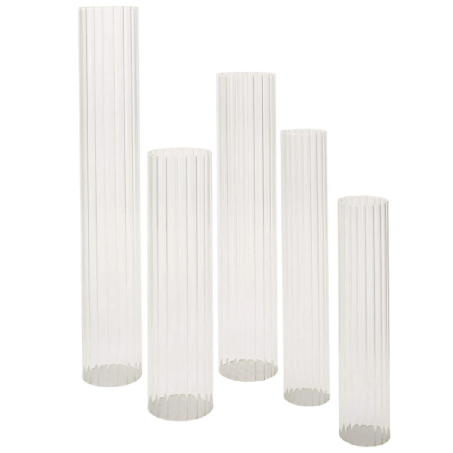 17.75”H X 3.5” CHIMNEY OPTIC GLASS SLEEVE (OPEN AT THE BOTTOM AND THE TOP) 6 17.75”H X 3.5” CHIMNEY OPTIC GLASS SLEEVE (OPEN AT THE BOTTOM AND THE TOP) - Image 4