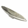 2.25"H X 4.5"W X 23.75" LONG SILVER METAL DENVER BOAT 1 2.25"H X 4.5"W X 23.75" LONG SILVER METAL DENVER BOAT -Floral Magic accent decor 225h x 45w x 2375 long silver metal d