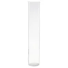 22”H X 4”D GLASS CHIMNEY TUBE OPEN AT THE BOTTOM AND THE TOP (AD) -Floral Magic accent decor 22h x 4d glass chimney tube open at t