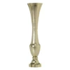 23.25” X 6” GOLD Merci Vase -Floral Magic accent decor 2325 x 6 gold merci vase