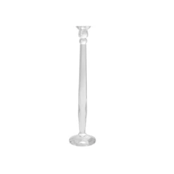 23.5”H X 5.75”GLASS INTERLUDE CANDLESTICK