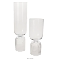 31.25”h X 8.5” GLASS VIVACE VASE REVERSIBLE 9 31.25”h X 8.5” GLASS VIVACE VASE REVERSIBLE -Floral Magic accent decor 3125h x 85 glass vivace vase reversib 2