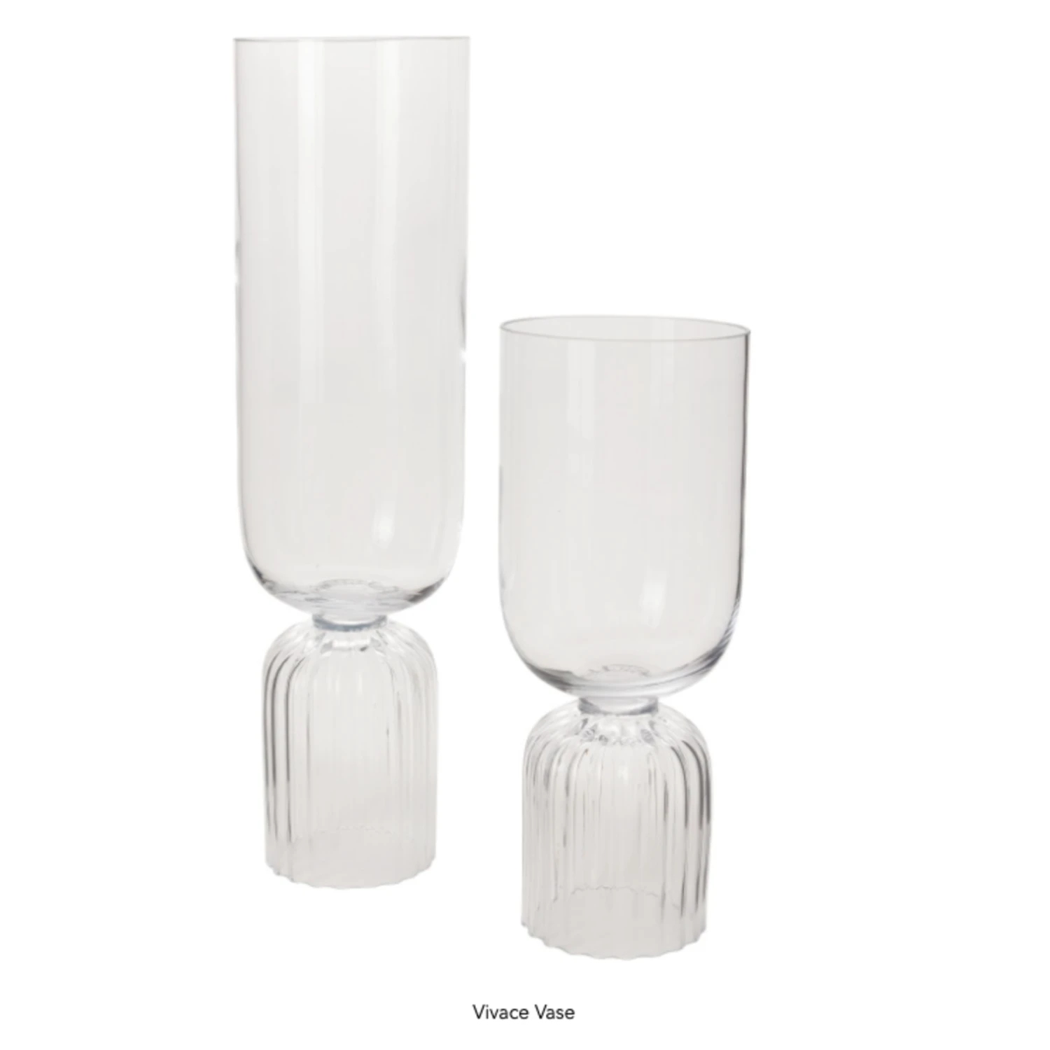 31.25”h X 8.5” GLASS VIVACE VASE REVERSIBLE 5 31.25”h X 8.5” GLASS VIVACE VASE REVERSIBLE - Image 3