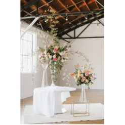 39.25”H X 9.5” GLASS SEMPLICE VASE REVERSIBLE 8 39.25”H X 9.5” GLASS SEMPLICE VASE REVERSIBLE -Floral Magic accent decor 3925h x 95 glass semplice vase revers 2