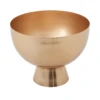 6.25”H X 8” COMPOTE GOLDEN LOVE COLLECTION METAL (AD) 2 6.25”H X 8” COMPOTE GOLDEN LOVE COLLECTION METAL (AD) -Floral Magic accent decor 625h x 8 compote golden love collecti