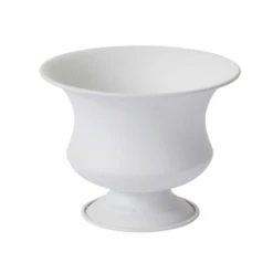 6.25”H X 8.25” WHITE METAL SYDNEY URN