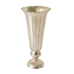6.5'' X 14’'H LITA VASE CHAMPAGNE (AD)