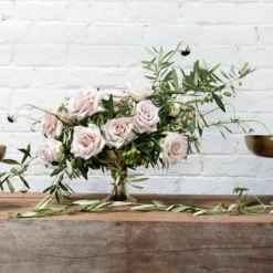 6.75"H X 7.75" COPPER METAL VIENNA COMPOTE 9 6.75"H X 7.75" COPPER METAL VIENNA COMPOTE -Floral Magic accent decor 675h x 775 copper metal vienna compot 2