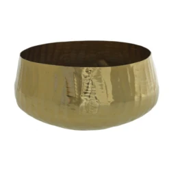 6”H X 12.5” GOLD ROBERI BOWL
