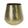 6"x 6.5โ GOLD HUX POT (AD) 2 6"x 6.5โ GOLD HUX POT (AD) -Floral Magic accent decor 6x 65 gold hux pot ad