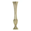 7"x 30.5”H GOLD MERCI VASE(AD) -Floral Magic accent decor 7x 305h gold merci vasead