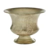 8.25"x 6.25”H CHAMPAGNE METAL SYDNEY URN (AD) 2 8.25"x 6.25”H CHAMPAGNE METAL SYDNEY URN (AD) -Floral Magic accent decor 825x 625h champagne metal sydney urn