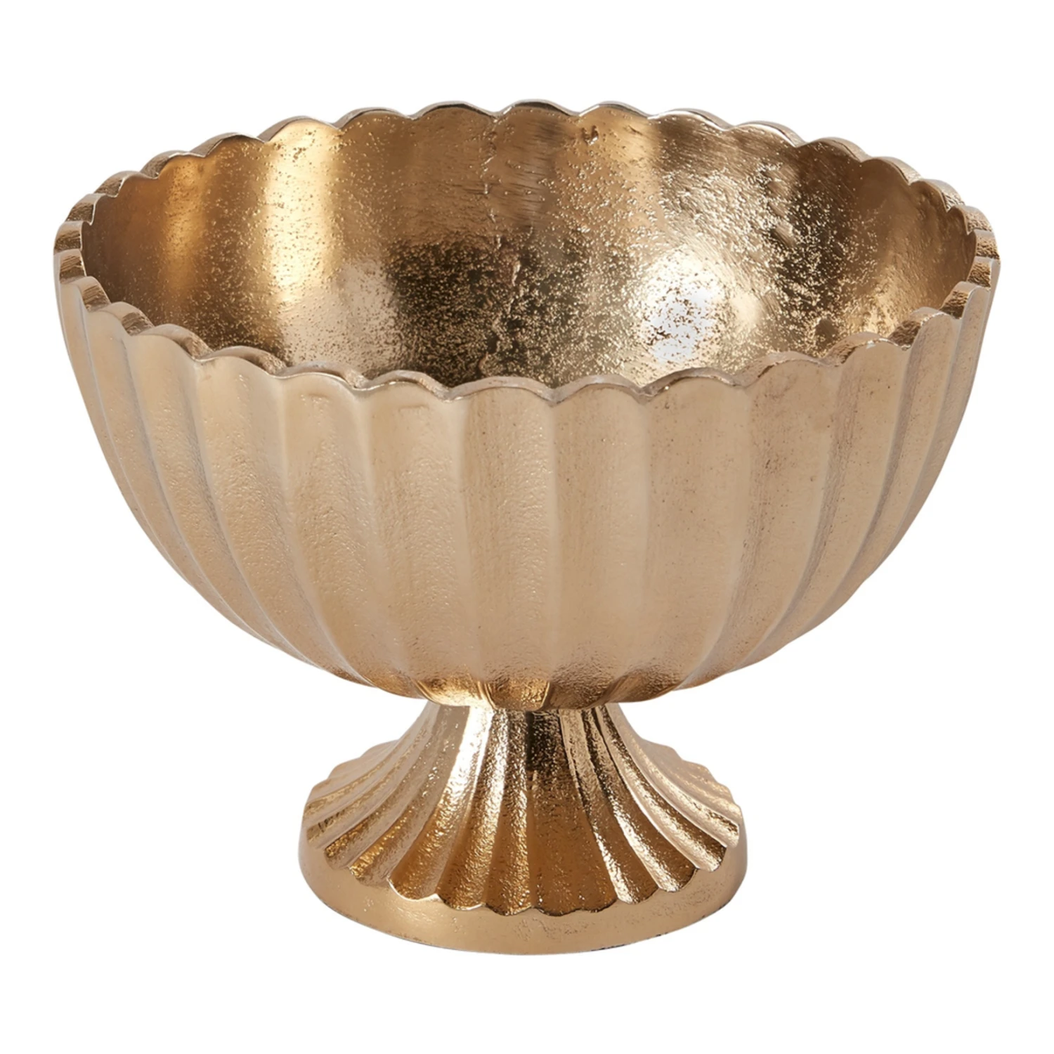 8.5"x 6.25”H GOLD SCALLOP COMPOTE (AD) 3 8.5"x 6.25”H GOLD SCALLOP COMPOTE (AD)