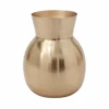 8”H X 6.5” GOLDEN LOVE VASE (AD) -Floral Magic accent decor 8h x 65 golden love vase ad