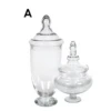 Clear Apothecary Jars H-14"" -Floral Magic clear apothecary jars h 14