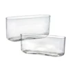 Clear Large Ovals H-8"" X Top-16""x3""