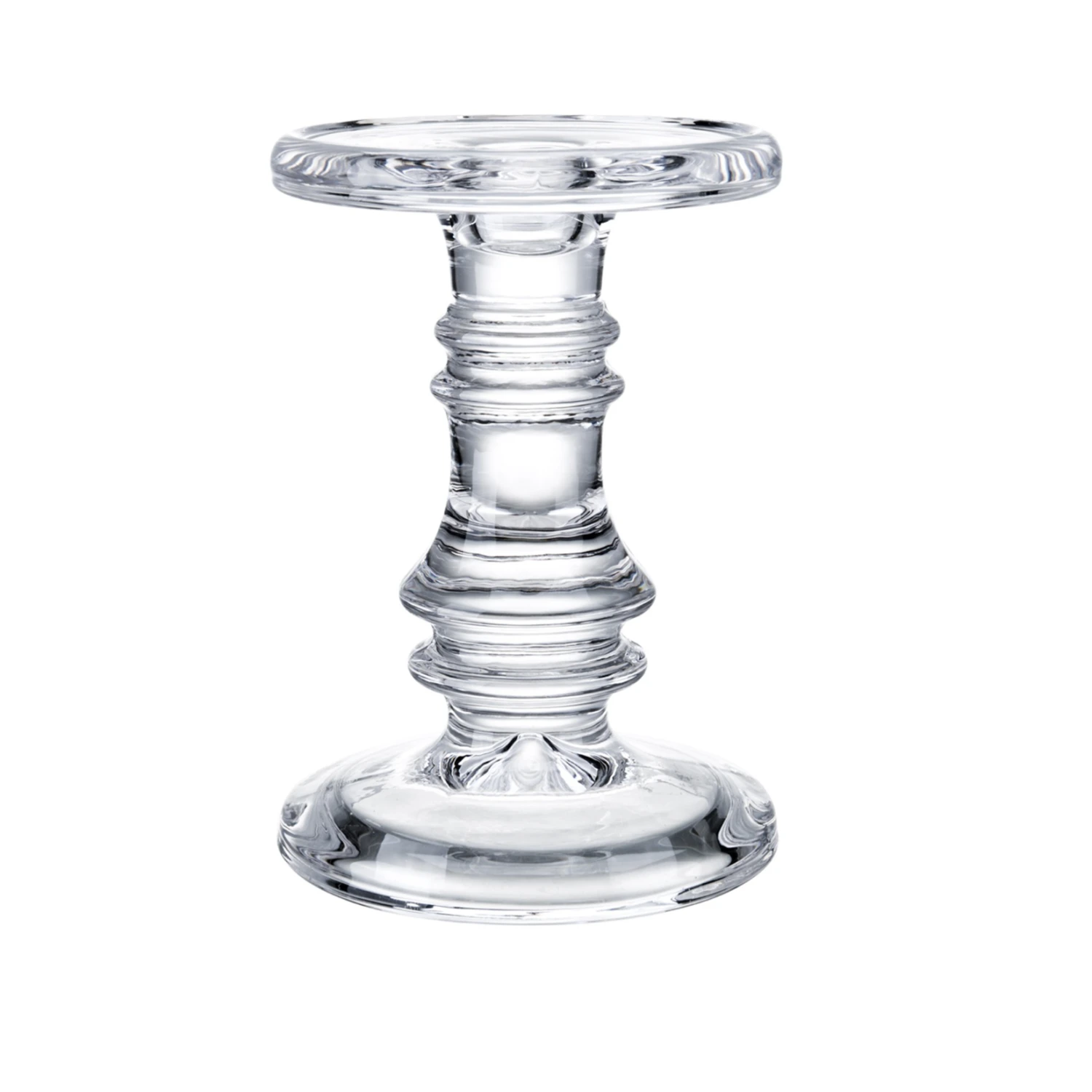 H3.5"/4.5"/6.5" D4.5" CANDLESTICK Sold By The Set 4 H3.5"/4.5"/6.5" D4.5" CANDLESTICK Sold By The Set - Image 2